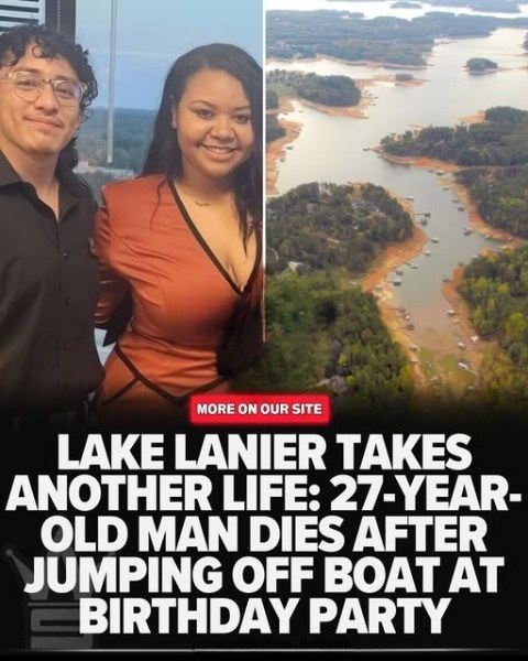 Another tragedy struck Lake Lanier. Ramon Diaz-Soria, 27, was celebrating his birthday with friends when he jumped off a boat without wearing a life jacket and tragically never came back up. His body was found the following day. Authorities report that more than 200 people have lost their lives at the lake since 1984. 💔🕊️🙏 (check in the first comment👇)