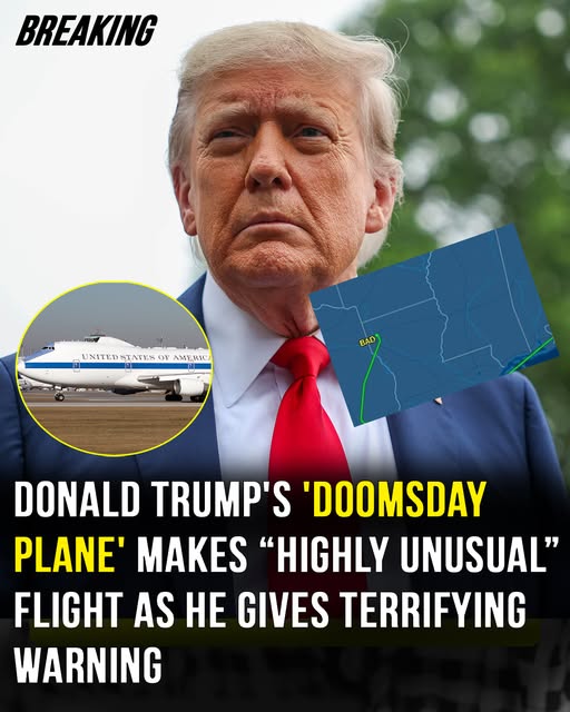 Trump’s ‘Doomsday plane’ makes suspicious flight amidst stark warning to Iran