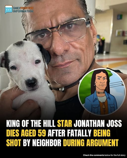 Sad news: Jonathan Joss, known for ‘King of the Hill,’ passes away at 59 😢 A tragic loss deeply felt by fans around the world. (check in the first comment👇)