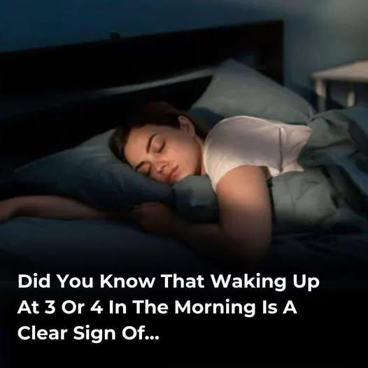Do you wake up between 3am and 5am? The reason is more significant than you think