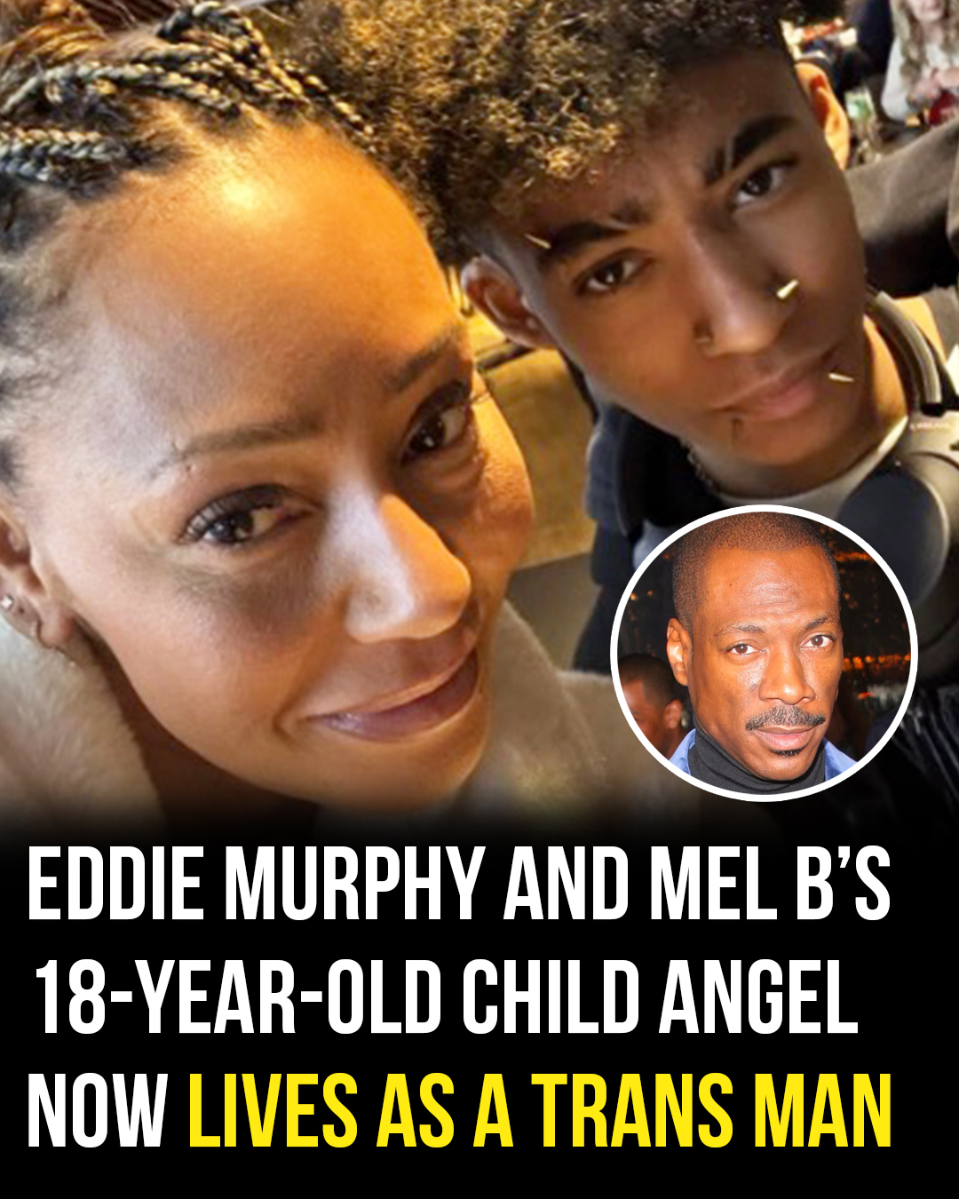 Eddie Murphy\’s daughter has changed pronouns and is now living as a trans man 👇🏻