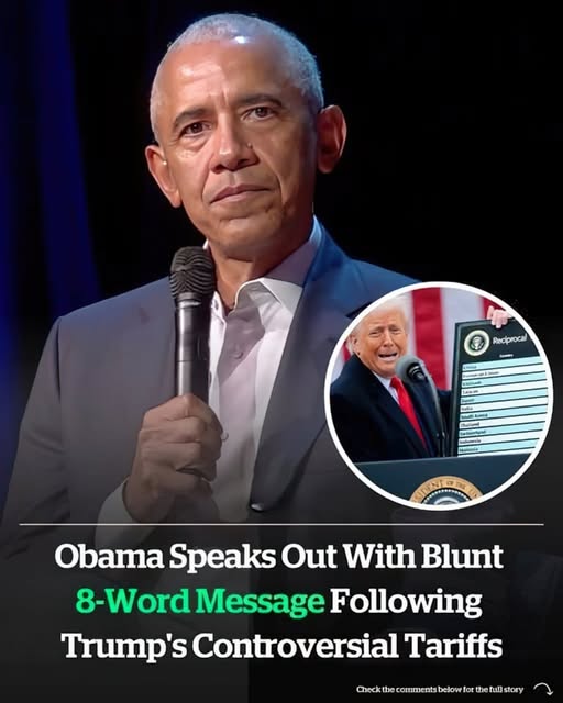 🟥‼️Obama has made his thoughts on Trump\’s tariff\’s very clear👇read more in comment