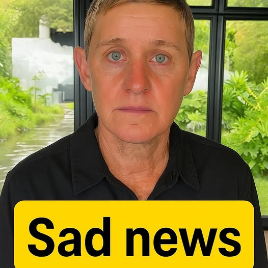 Ellen DeGeneres with tears in her eyes make the sad announcement… – Check the comments 👇👇👇