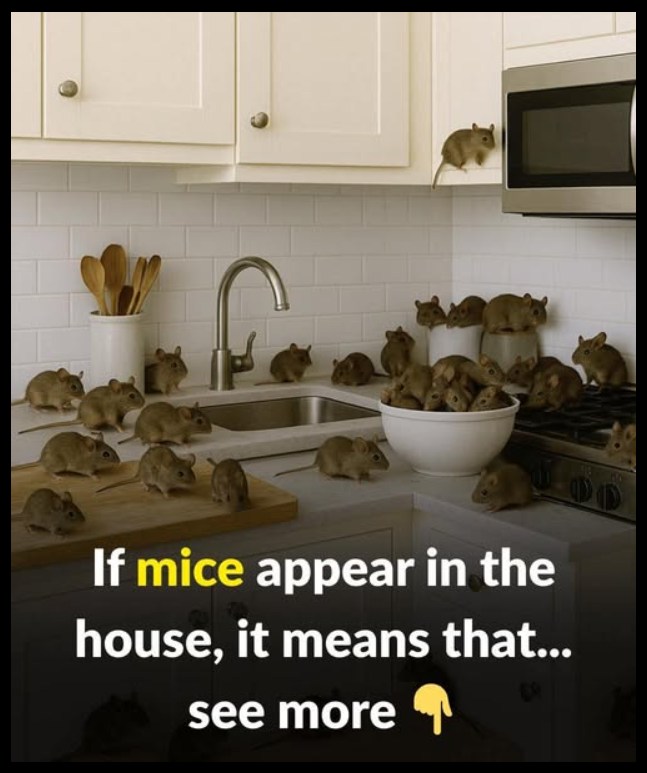 If mice appear in the house, it means that… Check 1st comment⤵️