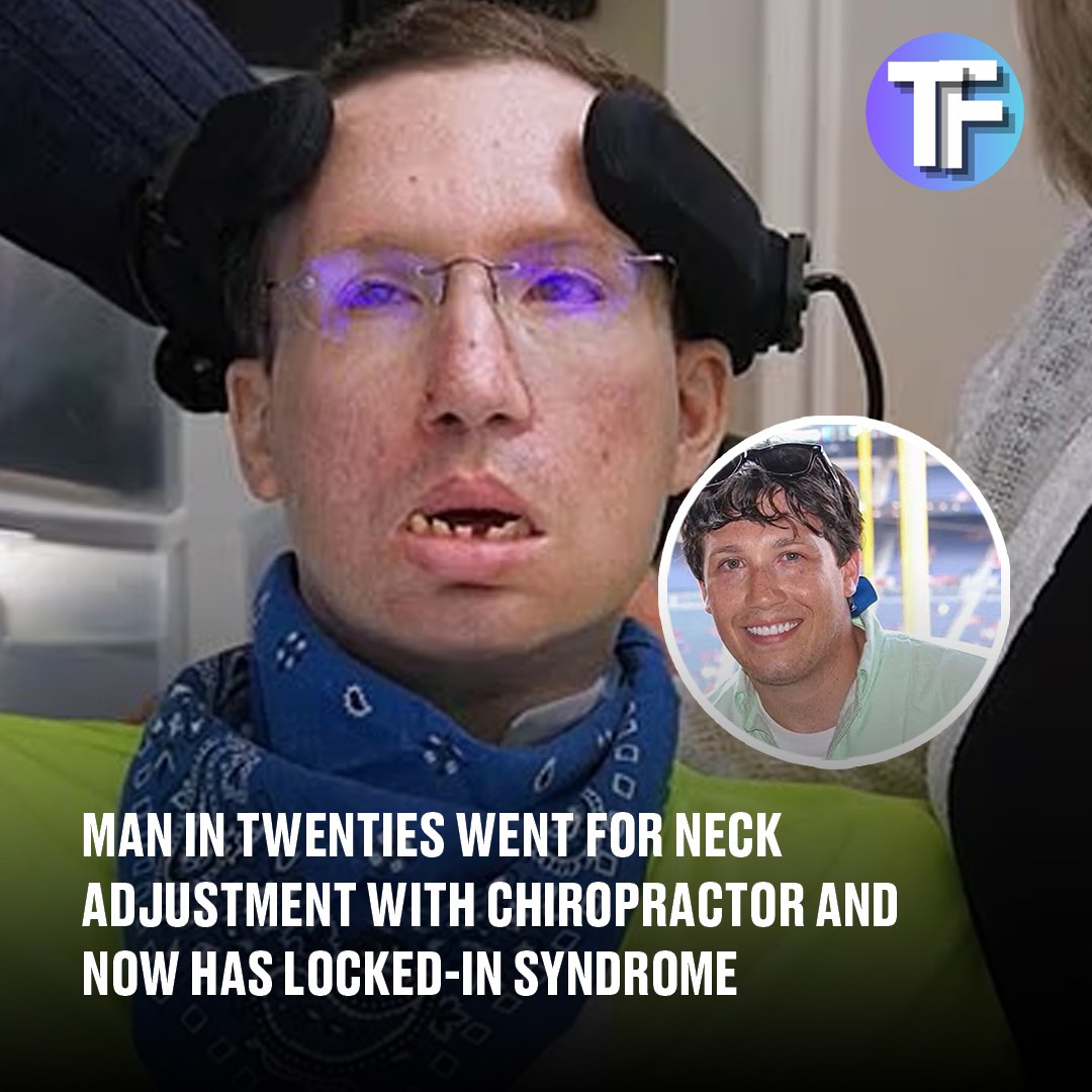 He\’s aware of his surroundings but completely paralysed.