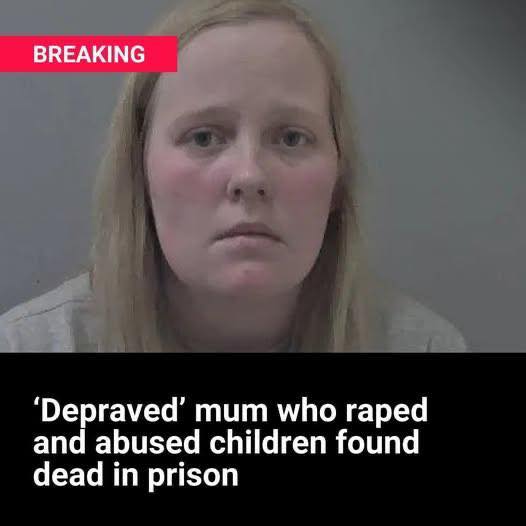 ‘Depraved’ mum who raped and abused children found dead in prison