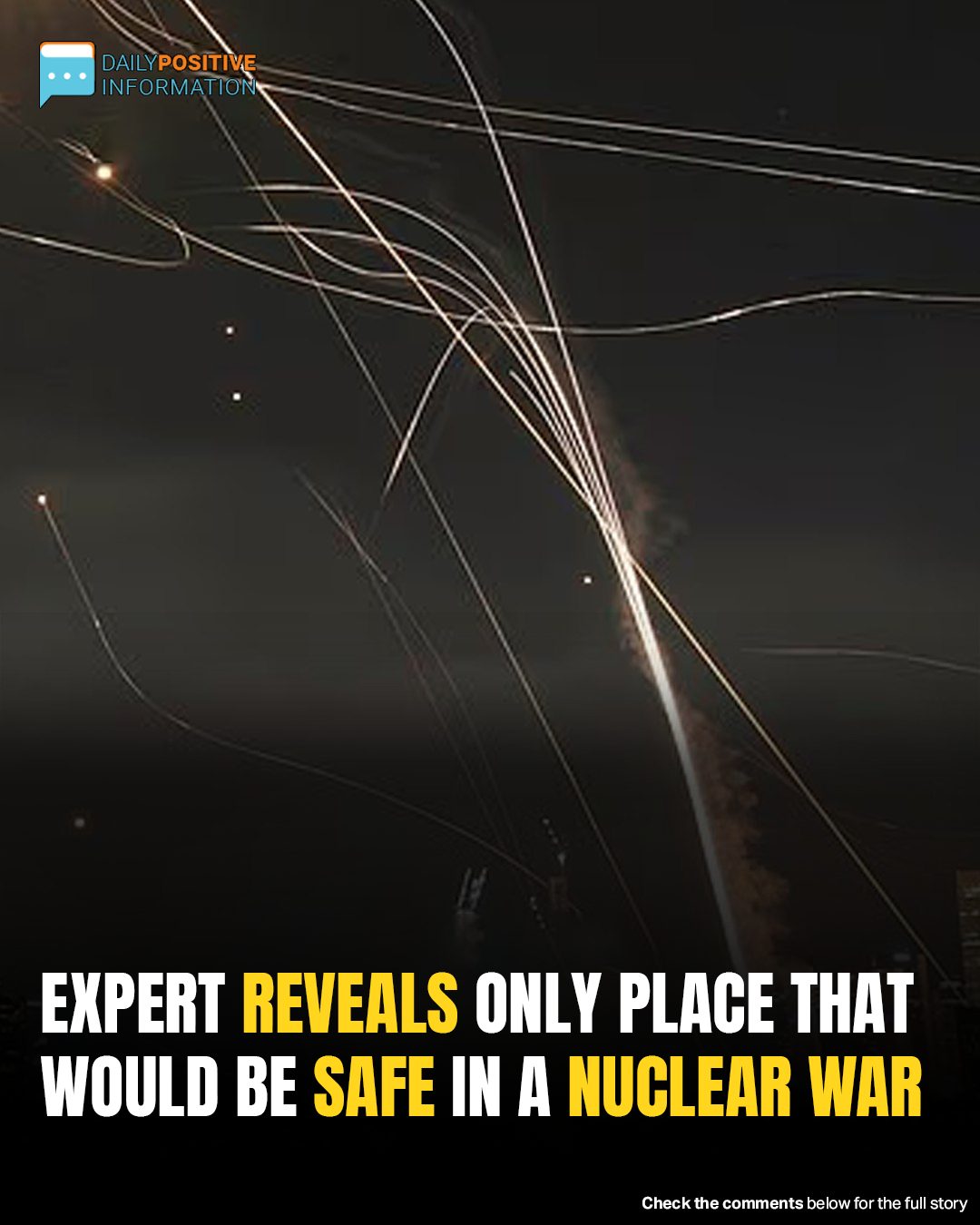 Experts have revealed the safest country if nuclear war breaks out—and it’s not where you think 👀 Click the comment for the full list 👇