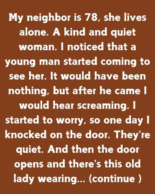 My Neighbor Is 78 And Lives Alone—But Someone’s Visiting Her, And It’s Not What It Seems