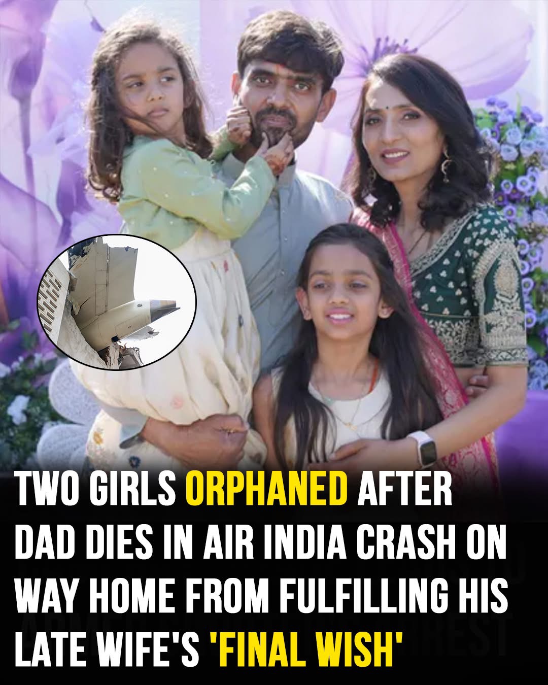 Their mother died two weeks ago from cancer 😭😭💔