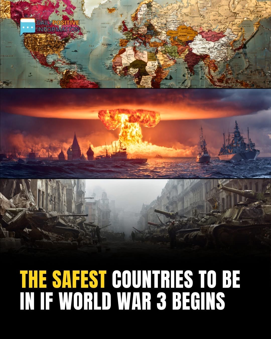 I had NO idea these could be the safest countries 😨 Full story in comments👇