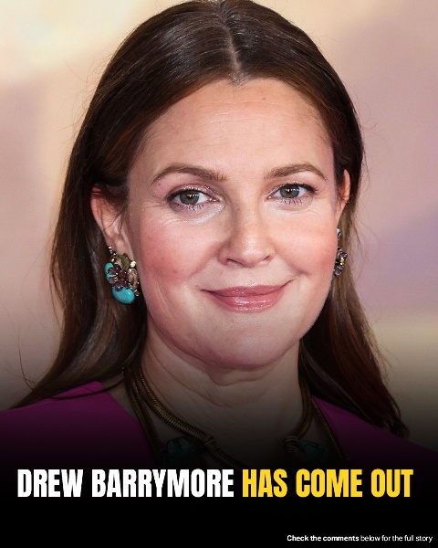 Drew Barrymore has officially come out—and her announcement has fans emotional 👀 👉 Click the comment to see what she revealed