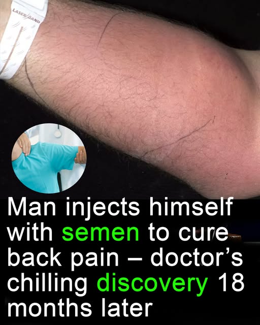 He had been self-medicating for 18 months 😳😳😳