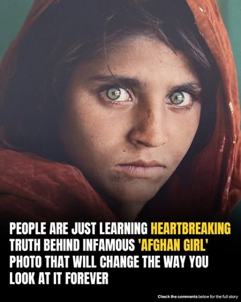 The world knew her as a powerful image—now her real life story is being told decades later 💔 👉 Check below to discover what happened to Sharbat Gula after the camera flashed…