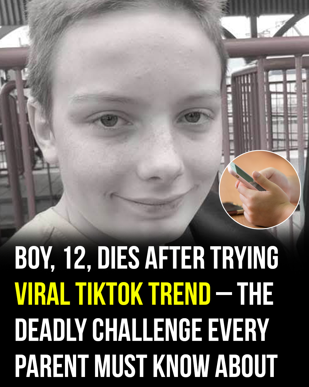 Together, we can raise awareness about this deadly trend — before it steals another child’s life 💔