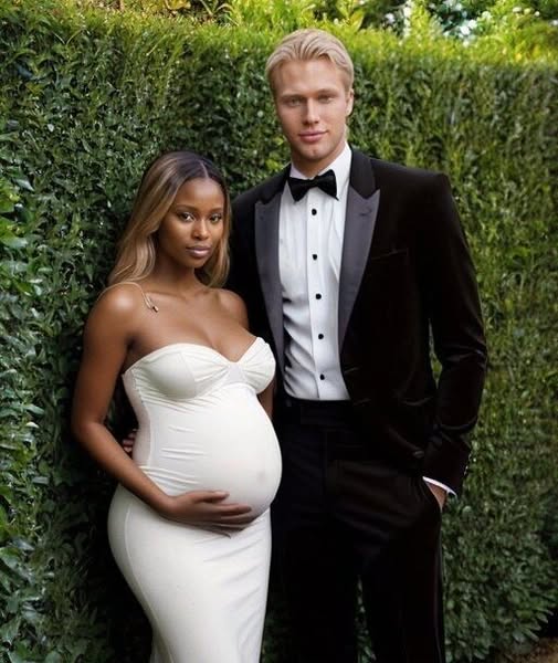 The dark-skinned model got married to a blue-eyed blonde. 😲 And now they have incredibly beautiful children who blend the best features of both parents. Now look what they look like. 😲🥰 Photos are in the first comment below 👇👇