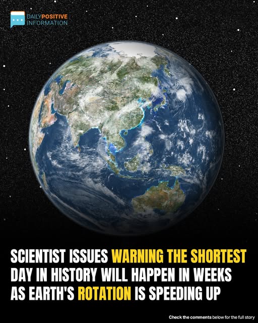Scientists warn our days are literally getting shorter, and it’s not just about clocks 😮 👉 Check below to see what it could mean for our lives