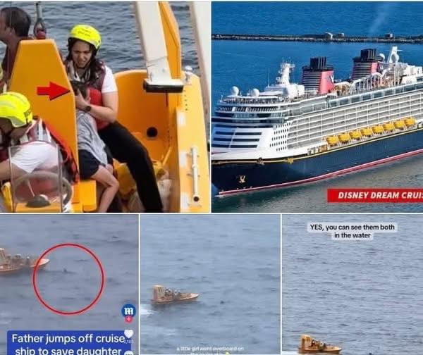 Breaking: Dad Jumps Off Cruise Ship to Save His 5-Year-Old Daughter Who Fell Overboard … See more