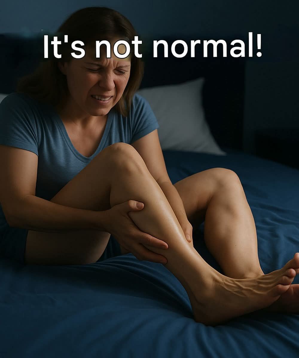 If you have cramps in your legs at night, it means that your legs are… see more