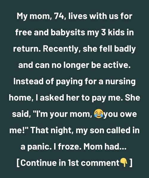 I Refused to Be My Mom’s Free Nurse — But She Flipped the Script