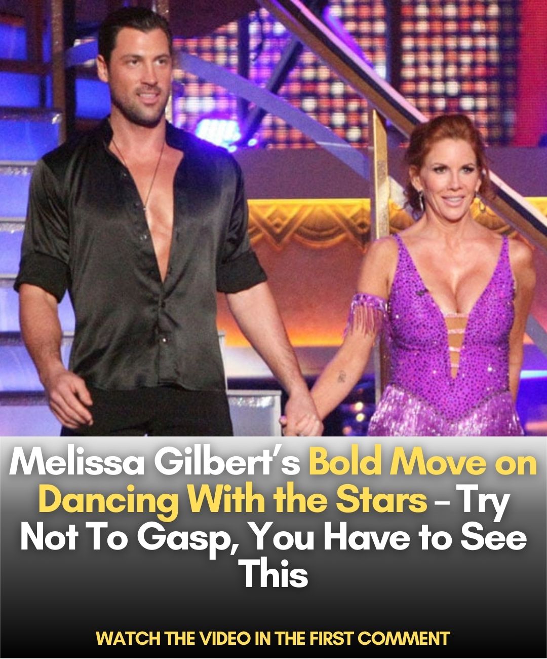 Melissa Gilbert’s Bold Move on Dancing With the Stars – Try Not To Gasp, You Have to See This In The Video In The First Comment Below👀⬇️