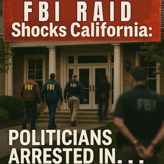 FBI RAID just rocked California — 2 politicians arrested in a…See more