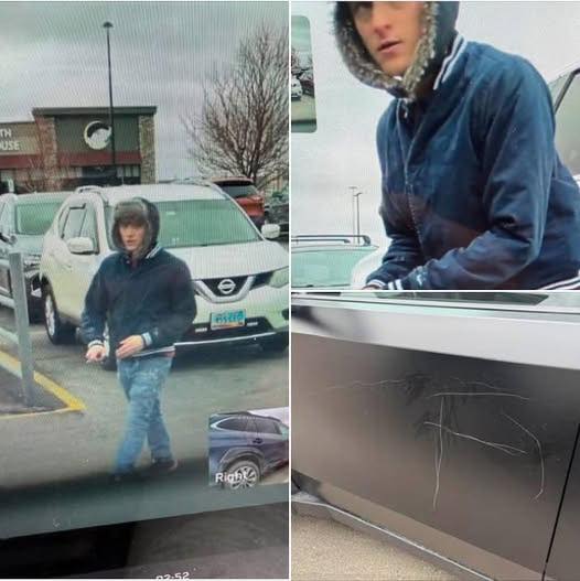 BREAKING: Man who keyed Tesla Cyber truck in Fargo, North Dakota has been arrested. Check more details in below 👇