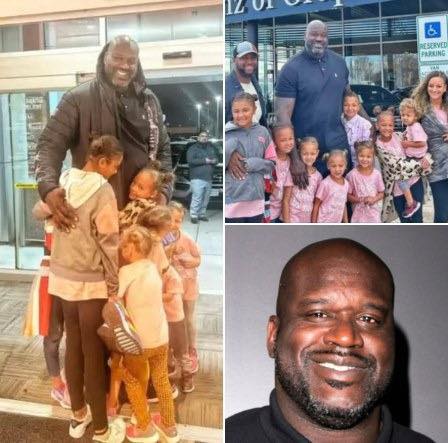 Shaq steps up once again—helping a family of 11 by giving them a brand-new car and truck ❤ (check in the first comment👇)