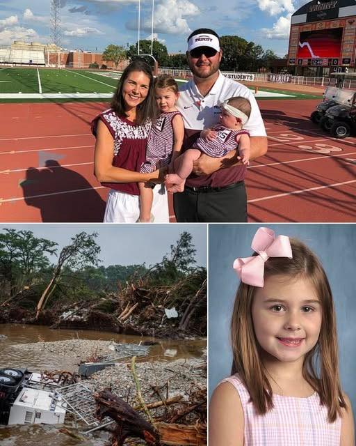 She was just 8. The only daughter of a college football coach—now confirmed among the /dead/ at Camp Mystic after the Texas floods. He screamed her name in the rain, se… See more