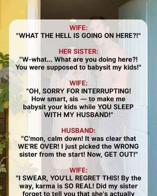 She Made Me the Alibi for Her Affair—So I Made Her Lie Destroy Everything