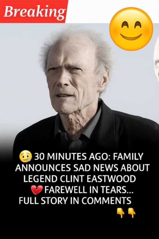30 minutes ago in California, Clint Eastwood has been confirmed as…. Read full story in comment/