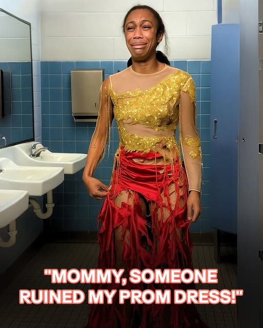 My daughter and I had just bought her a GORGEOUS prom dress. We were walking to the car when I saw it—a note tucked under the wipers: “DON’T LET HER GO TO PROM!!!” I was stunned. I thought it had to be some kind of joke. So, prom night. I drove Emily to school. She didn’t want to wrinkle her dress, so she planned to change in the locker room. Minutes later, I hear her SCREAM! I ran toward the sound. Emily was in tears—her dress was SHREDDED! Who would dare?! Furious, I rushed into the hallway. Suddenly I saw HIM around the corner. Furious, I rushed to him ASAP! I DEFINITELY know who did this!