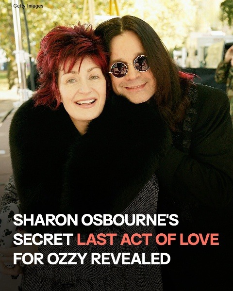 Sharon Osbourne’s SELFLESS GESTURE just proved how much she loved the late Ozzy Osbourne. ⬇️ Check the comments for more…