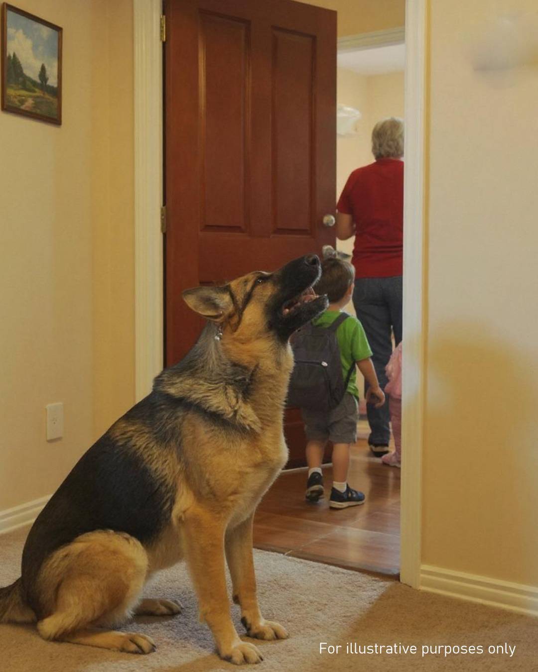 My Dog Went Crazy Whenever My MIL Got Near My Kids — When I Found Out Why…  Daisy never barked—until Linda returned from vacation. Then came the growls, the lunges, the howls. I thought she’d gone mad… until I found Linda’s house dark, silent—and a strange, dangerous man sitting beside her while my kids colored nearby. Daisy hadn’t gone crazy. She was trying to save them.