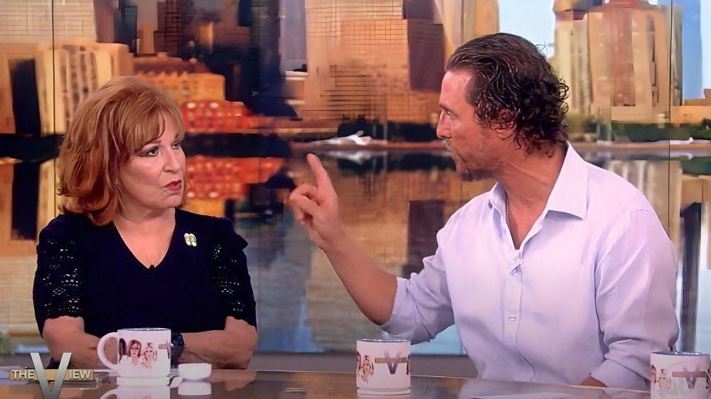 Matthew McConaughey Silenced Joy Behar With Just One Line 😳👇