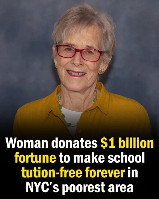 A $1 billion donation will make school tuition free forever at a Bronx school. In a historic act of philanthropy, 93-year-old Ruth Gottesman has donated $1 billion to the Albert Einstein College of Medicine in the Bronx, ensuring free tuition for all students indefinitely.