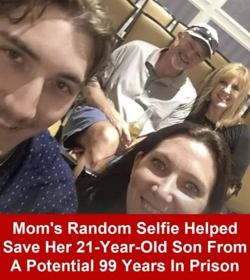 One mom’s family selfie saved her son from a potential lifetime behind bars…See more