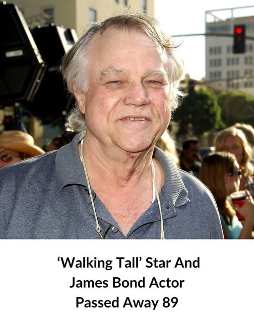 ‘Walking Tall’ Star And James Bond Actor Passed Away 89……See more