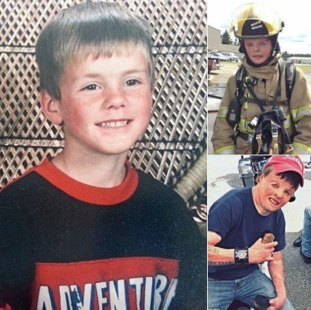 At 6, Terry McCarthy was severely burned by lit kerosene, suffering 3rd-degree burns over 70% of his body and enduring nearly 60 surgeries. Bullied for his scars, he grew up terrified of fire. At 26, Terry faced his fear by completing 12 weeks of firefighter training. When he confronted his first fire, the childhood terror returned—but this time, he stood strong. Terry faced his greatest fear—and conquered it. (check in the first comment👇)