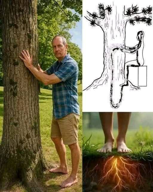 Most people don’t realize how powerful touching a tree while barefoot can be (it can change your life in just 15 minutes)