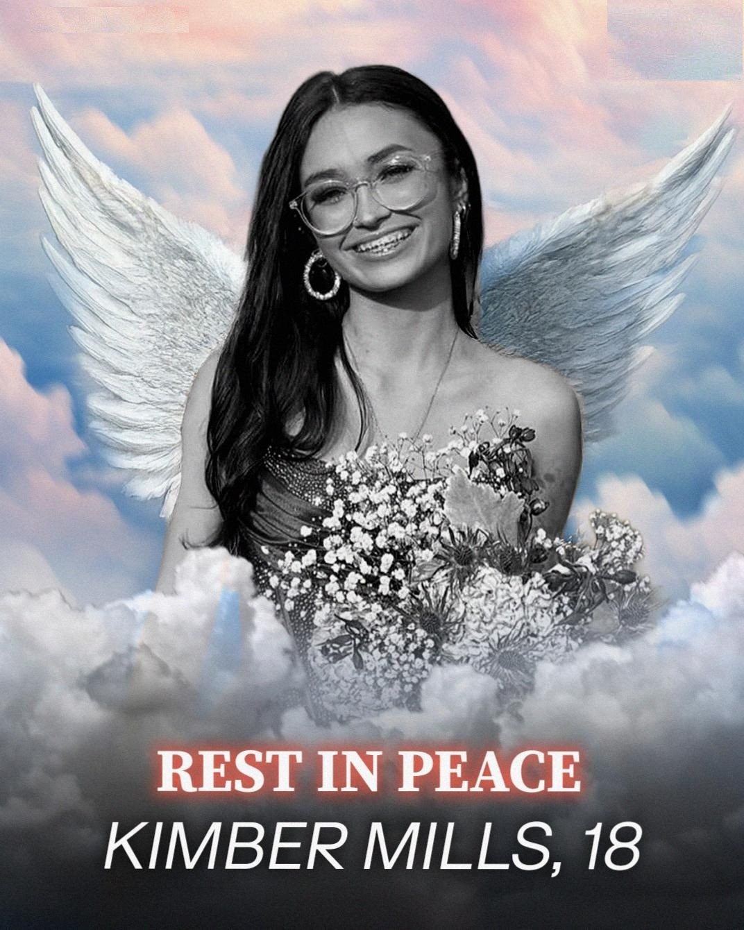 “What began as a normal teen party ended in tragedy for 18-year-old cheerleader Kimber Mills. 😞 She was fatally shot in the head during a fight, and her family made the heartbreaking decision to remove her from life support days later. 💔 Her organs were donated, giving others a second chance at life, and hospital staff lined the halls to bid her farewell, tears flowing freely. 😓”(check in the first comment👇)