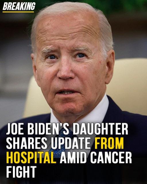 Ashley Biden shared a hospital update… (check in the first comment👇)