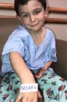This Is 5-Year-Old Noah—He Woke Up to Flames and Saved His Entire Family 🙏🏻 (Full Story in Comments 👇👇)