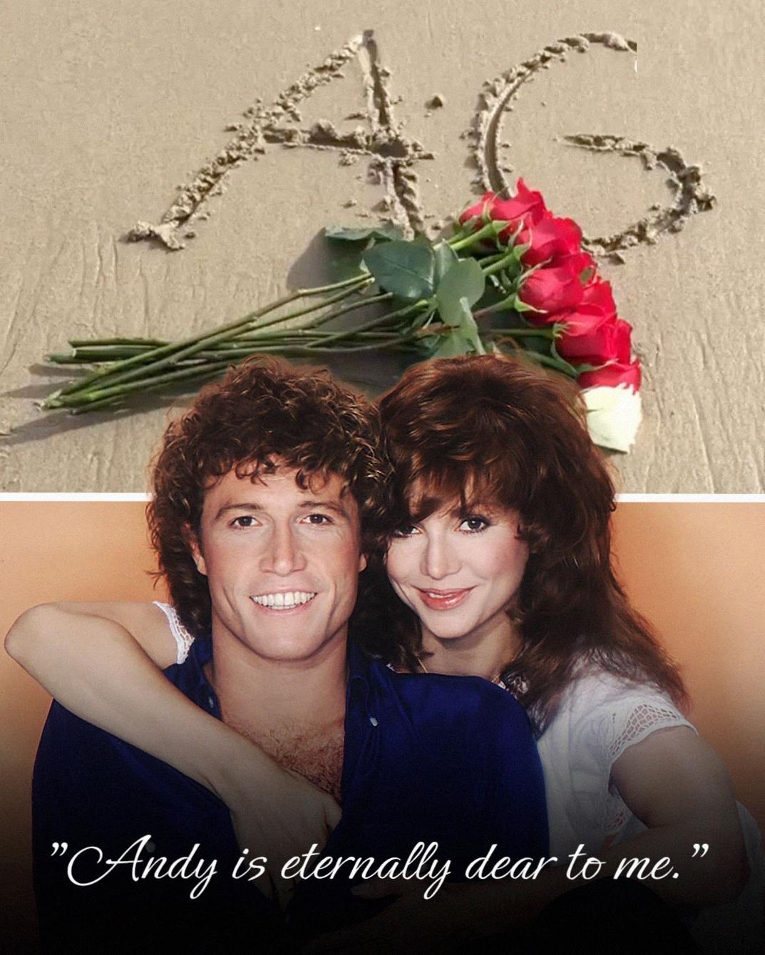 After their split, Andy Gibb reportedly blamed Victoria Principal for fueling the addiction that claimed his life. 💔 Even 30 years on, Victoria keeps him close in her heart. Check out their pics and 5 more men she was involved with. (check in the first comment👇)