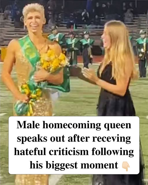 At Rock Bridge High, Zachary Willmore broke barriers as he was named homecoming queen, making him both the school’s first male winner and the first man in Missouri to receive the honor. (check in the first comment👇)