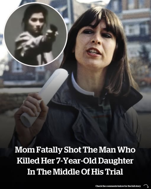 She calmly raised her arm and fired eight shots.