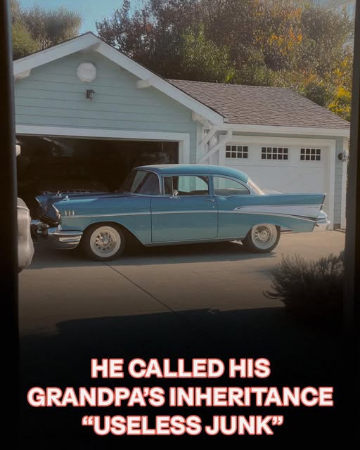 He showed up for my “inheritance” — and didn’t even recognize his own grandfather 💔😳 The grandson I raised, the boy I once held in my arms… treated me like a stranger the moment money was mentioned. What happened next shattered me in a way I never saw coming 👇