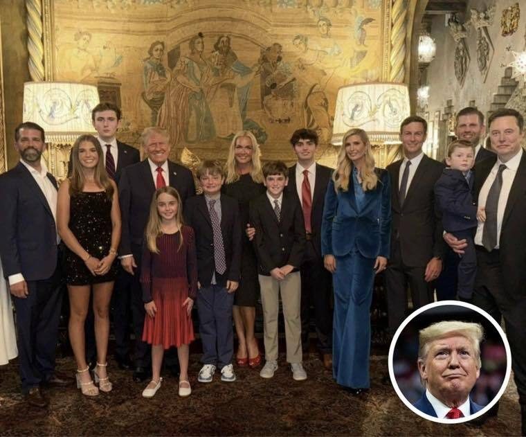 Trump family photo goes viral after fans notice a tiny detail 👀 (check in the first comment👇)