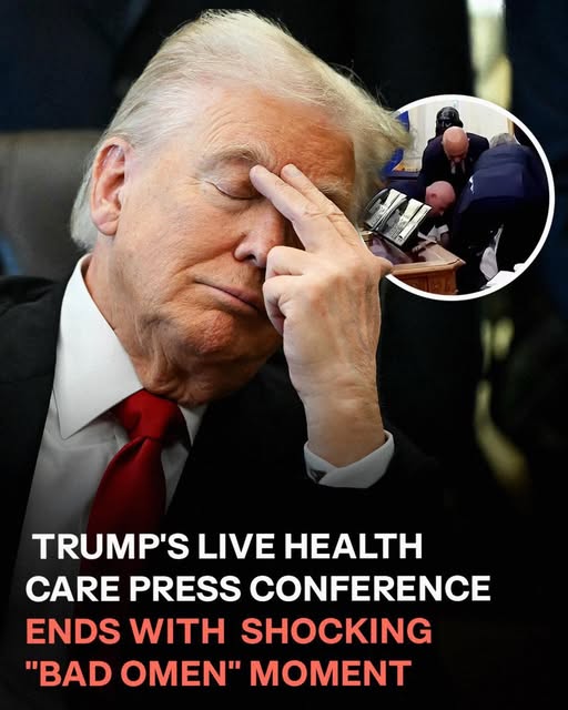 “Crazy this happened during THIS press conference.” 🤯 ⬇️