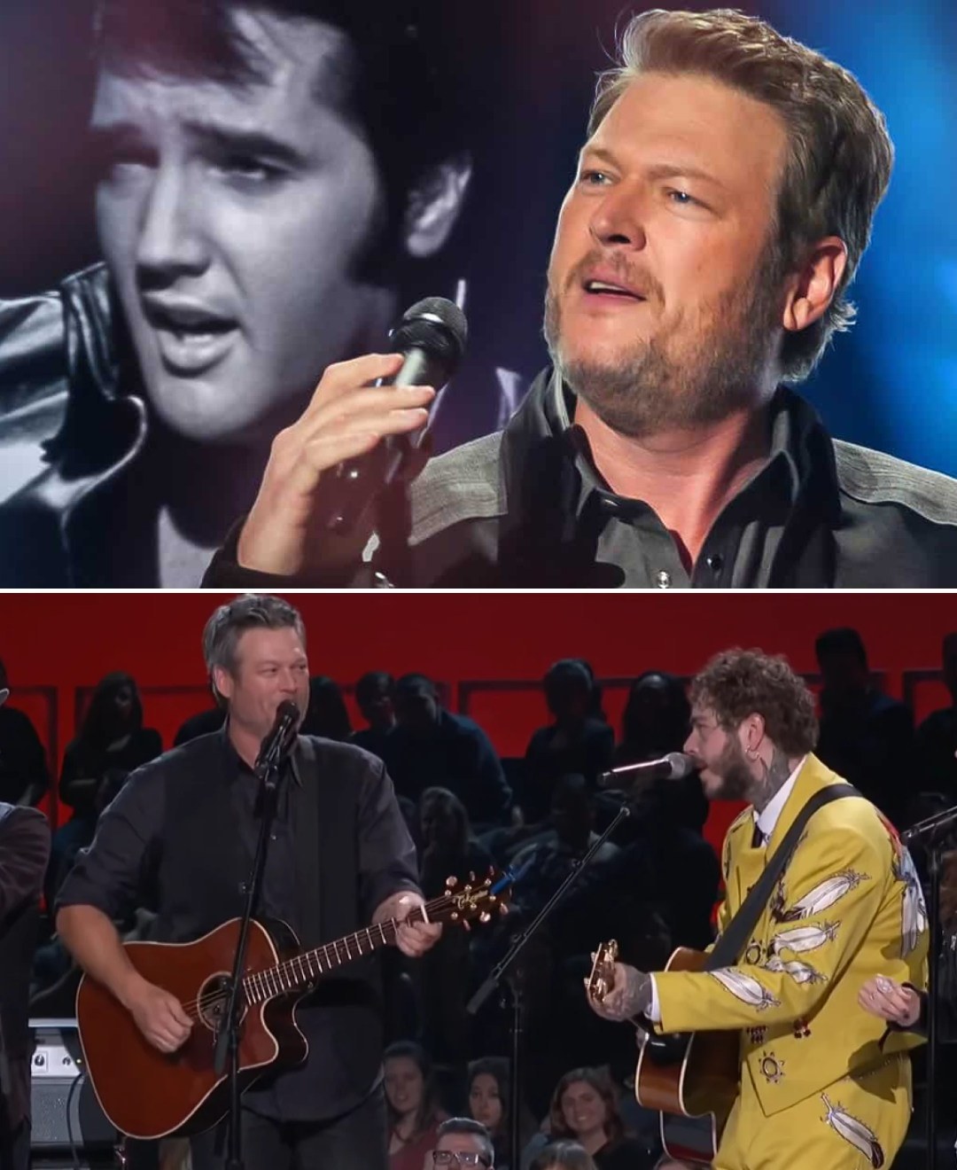 “Blake Shelton Sang an Elvis Classic—and 25,000 People Went Silent in Awe…” (check in the first comment👇)