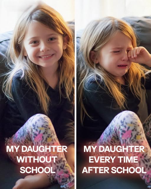 MY 6-YEAR-OLD CAME HOME IN TEARS EVERY DAY — SO I HID A RECORDER IN HER BACKPACK 😳💔 What I heard from that classroom made my blood run cold… and sent me straight to the principal’s office demanding answers. 👇